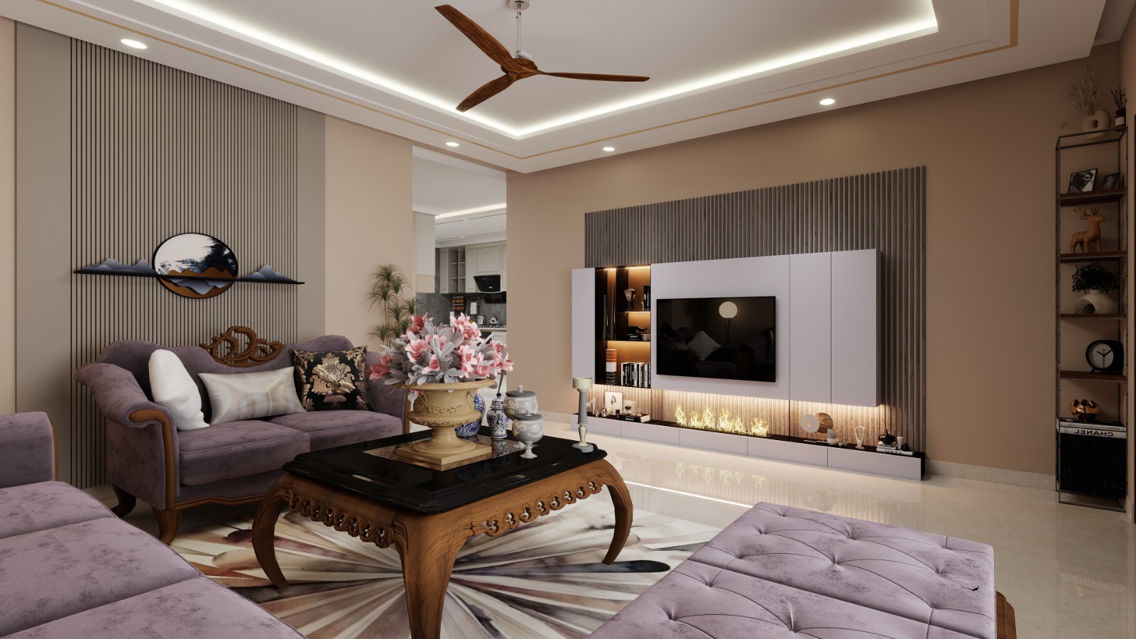 Living room design